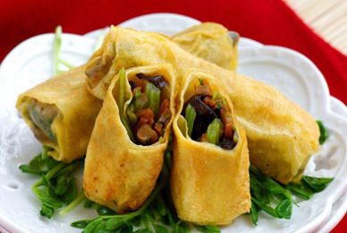 Các bước làm món Nem chay thứ thiệt Nem chay 1 Các bước làm món Nem chay thứ thiệt
