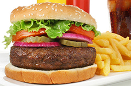 Các bước làm món bánh Sandwich và bánh Hamburger chay hamburger 1 Các bước làm món bánh Sandwich và bánh Hamburger chay