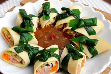 Các bước làm món Nem chay nem chay mat c Các bước làm món Nem chay