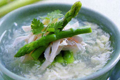 Các bước làm món Soup măng tây cua biển Chay sup cua mang tay Các bước làm món Soup măng tây cua biển Chay