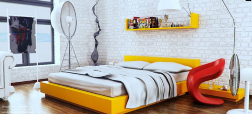 121010thietkephongngu2 Phòng ngủ ngọt ngào hơn cho gia đình bạn bằng những thiết kế hiện đại