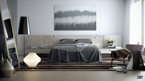 121010thietkephongngu6 Phòng ngủ ngọt ngào hơn cho gia đình bạn bằng những thiết kế hiện đại