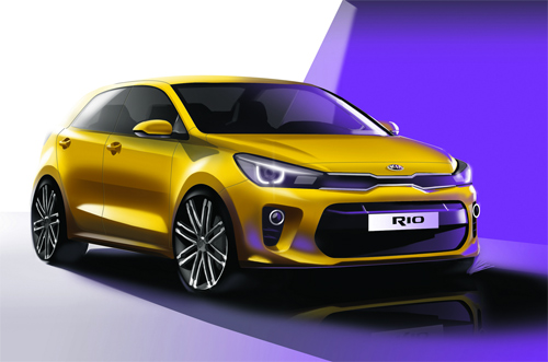 kia rio 1 4668 1472111465 Rio 2017 mang thiết kế cá tính hơn so với thế hệ hiện hành