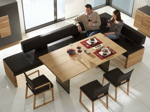 banan290814 1 600x450 Thiết kế bàn ăn mở rộng – Món nội thất kì diệu cho mọi không gian