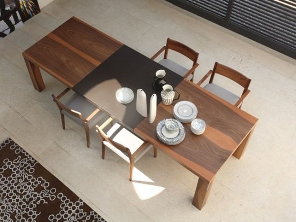 banan290814 12 600x450 Thiết kế bàn ăn mở rộng – Món nội thất kì diệu cho mọi không gian