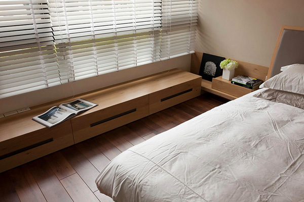 Nội thất căn hộ đầy phong cách với vách kính linh hoạt Bedroom Details6 Nội thất căn hộ đầy phong cách với vách kính linh hoạt