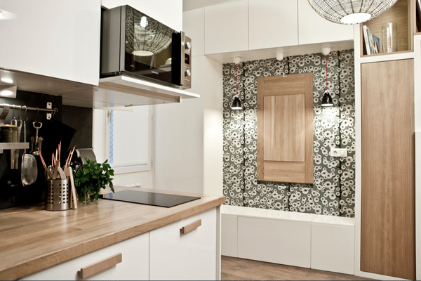 căn hộ nhỏ can ho nho Dạo quanh căn hộ 17m² siêu tiện nghi nhờ thiết kế thông minh trong từng góc nhỏ