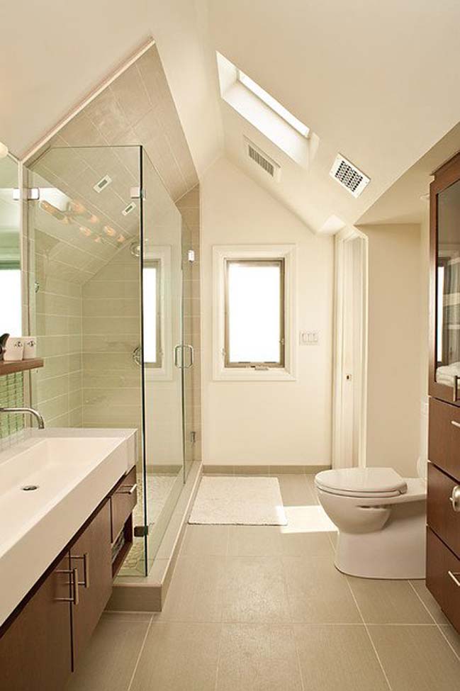 phong tam dep hinh chu nhat 09 Cùng nhìn qua 18 mẫu phòng tắm đẹp có diện tích hẹp