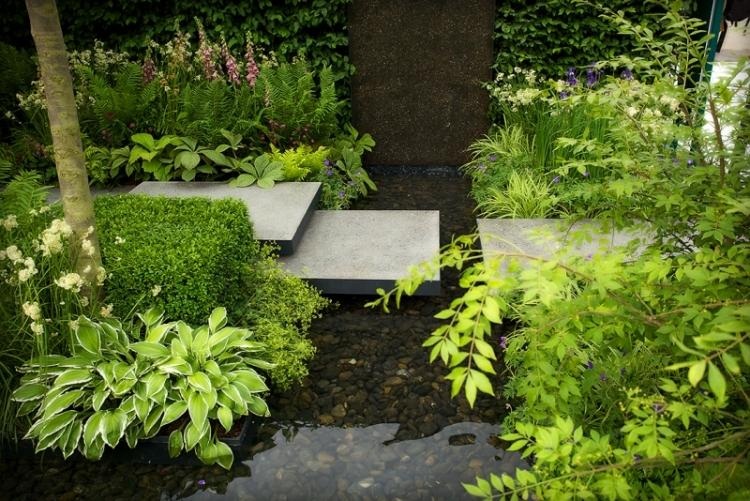 Bài trí hồ nước nhỏ xu hướng mới cho sân vườn hiện đại Bài trí hồ nước nhỏ xu hướng mới cho sân vườn hiện đại