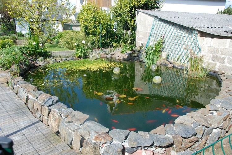 honuoc 2120150416141412686 Bài trí hồ nước nhỏ   xu hướng mới cho sân vườn hiện đại