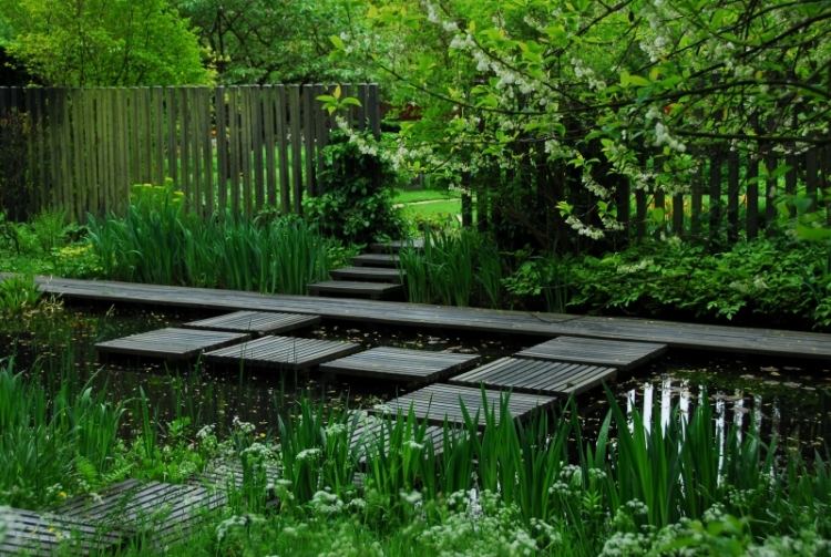  Bài trí hồ nước nhỏ   xu hướng mới cho sân vườn hiện đại