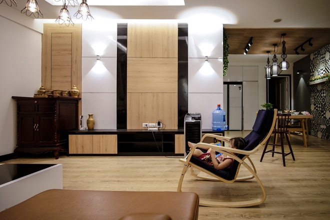 Cải tạo căn hộ 120 m2 ở Hà Nội với 400 triệu đồng 1 1445216405 660x0 Cải tạo căn hộ 120 m2 ở Hà Nội với 400 triệu đồng