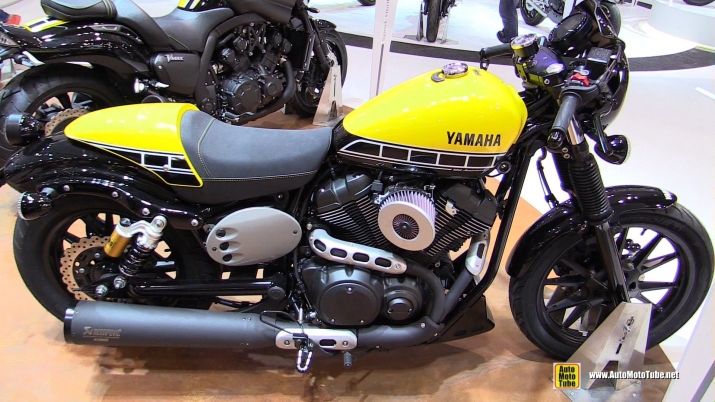 maxresdefault 0950 Ngắm nhìn chi tiết Yamaha XV950 Racer 2016 bản kỷ niệm và bản màu xám