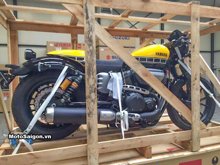 yamaha xv950 racer motosaigon 13 0950 Ngắm nhìn chi tiết Yamaha XV950 Racer 2016 bản kỷ niệm và bản màu xám